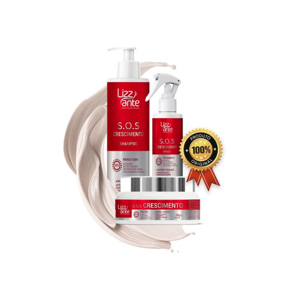 Kit S.O.S Crescimento Capilar Lizz Ante